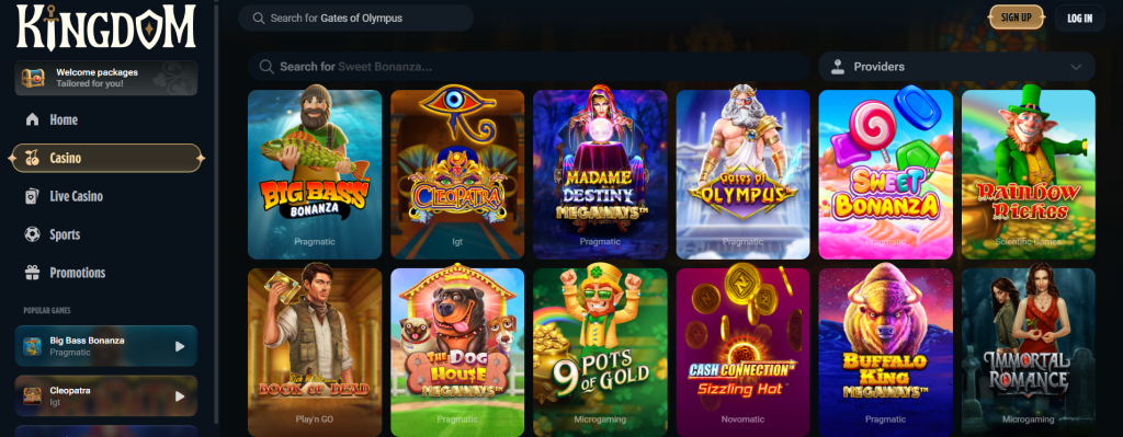 Kingdom casino review
