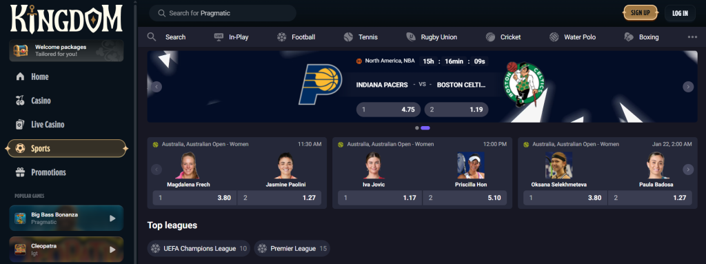 Kingdom casino sportsbet